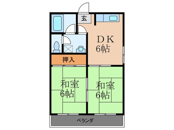 古屋敷ビルの物件間取画像